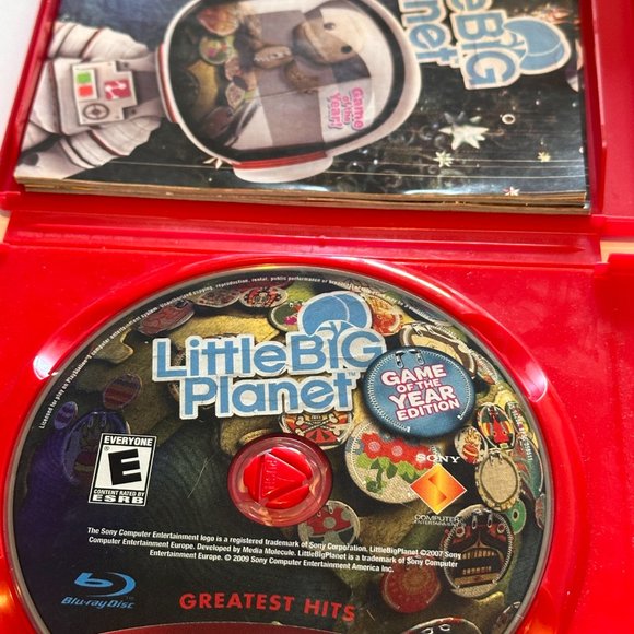 Little Big Planet Game of The Year Edition Sony PS3 Playstation 3 Greatest Hits - Picture 3 of 3